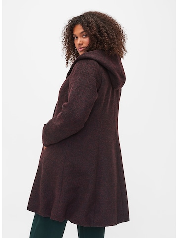 Manteau d’hiver 'MCHARLENE' Zizzi en rouge