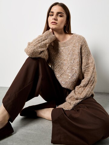 Pull-over Apricot en marron
