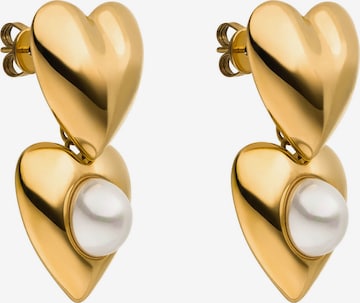 PURELEI Ohrringe 'My Heart' in Gold: Vorderseite
