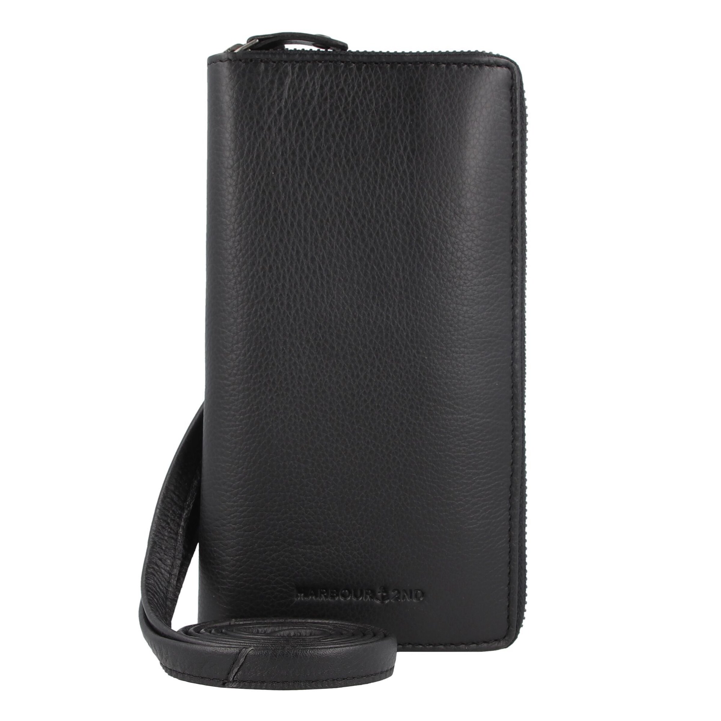 Harbour 2nd Wallet 'Pamela' in Black: front