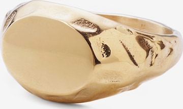 Sidegren Ring 'Molten' in Gold: front