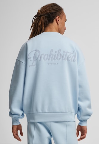 Prohibited Μπλούζα φούτερ 'Crew Neck 2.0' σε μπλε