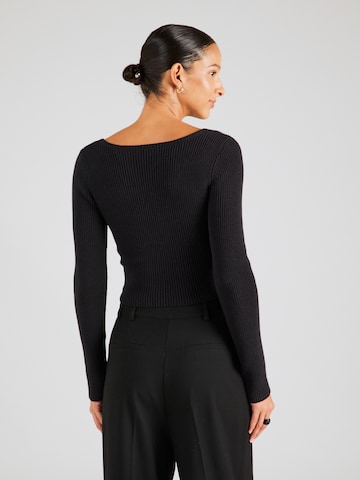 HOLLISTER Sweter 'EMEA' w kolorze czarny