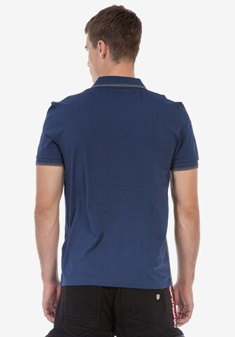 CIPO & BAXX Shirt in Blau