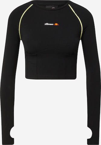 ELLESSE Shirt 'Honorata' in Zwart: voorkant