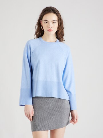 PIECES Sweater 'MADE' in Blue: front