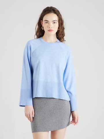 PIECES Pullover 'MADE' i blå: forside