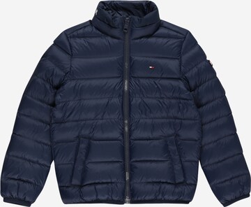 TOMMY HILFIGER Winterjas in Blauw: voorkant