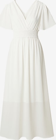 Robe Elara en blanc : devant