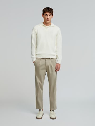 Scalpers Regular Trousers in Brown: front