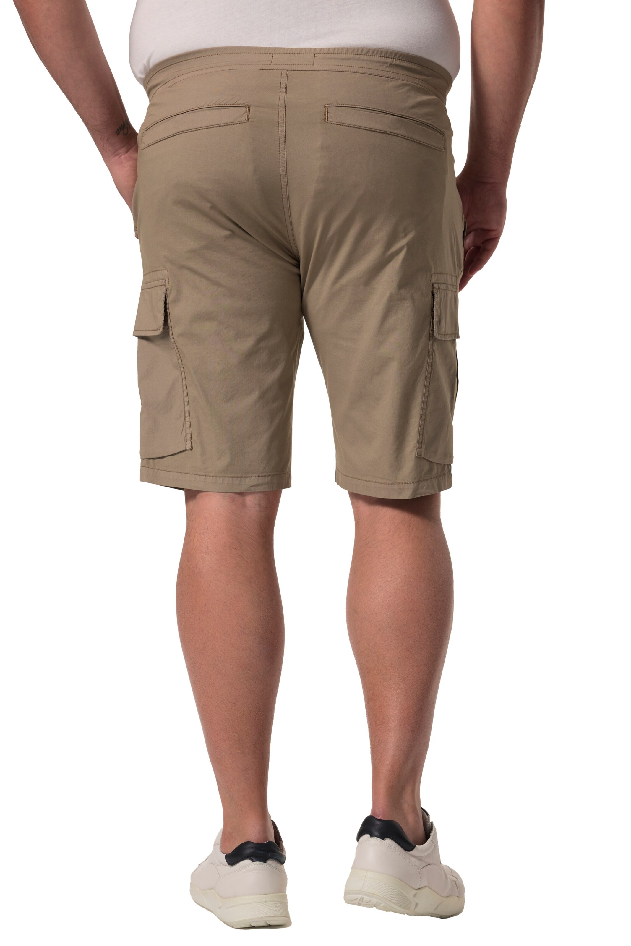 Men Plus Loosefit Broek in Beige