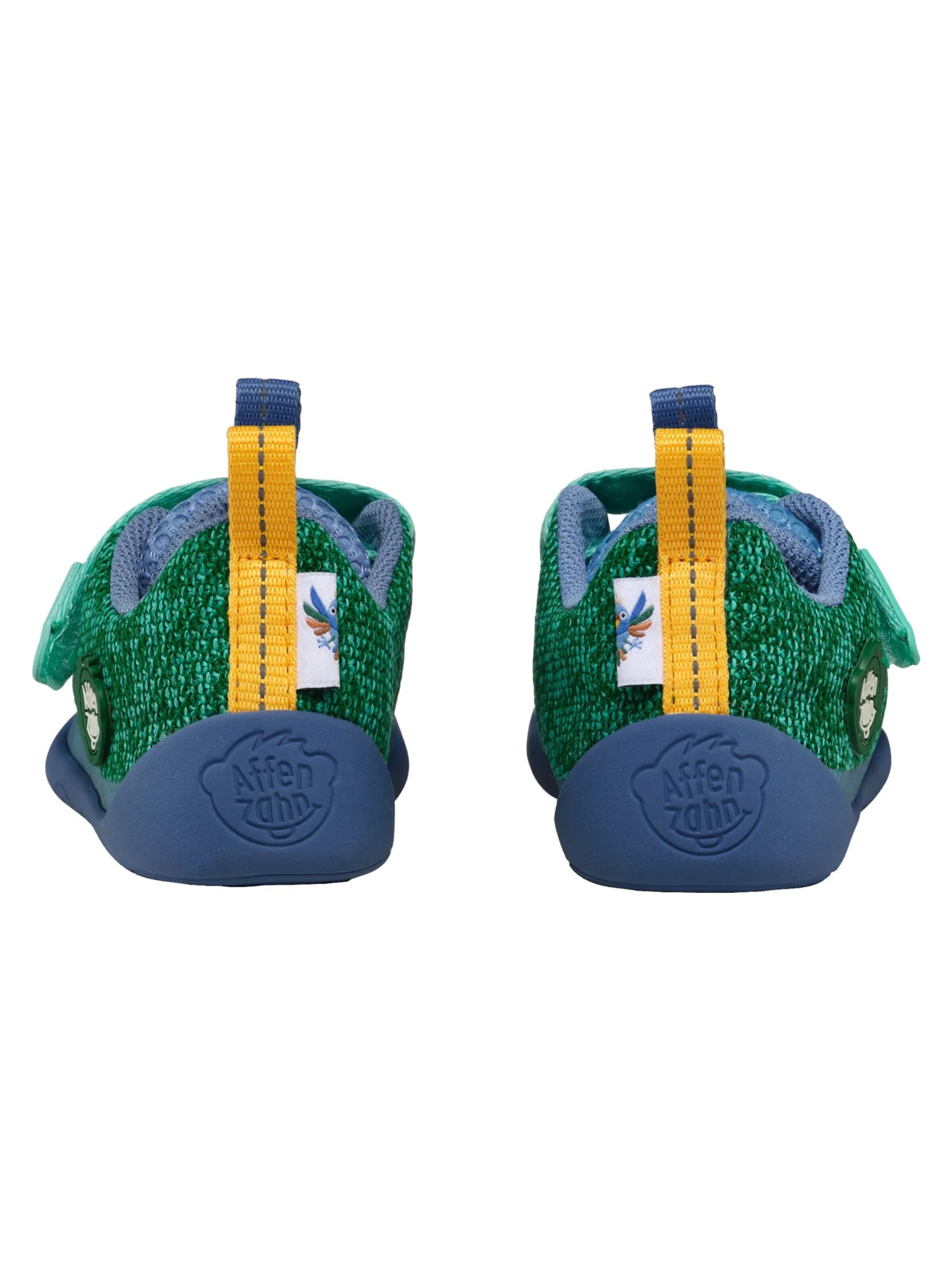 Affenzahn Sneakers 'Sneaker Knit Happy' in Green