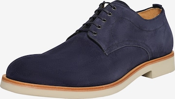 Henry Stevens Lace-Up Shoes 'Ben PD' in Blue: front