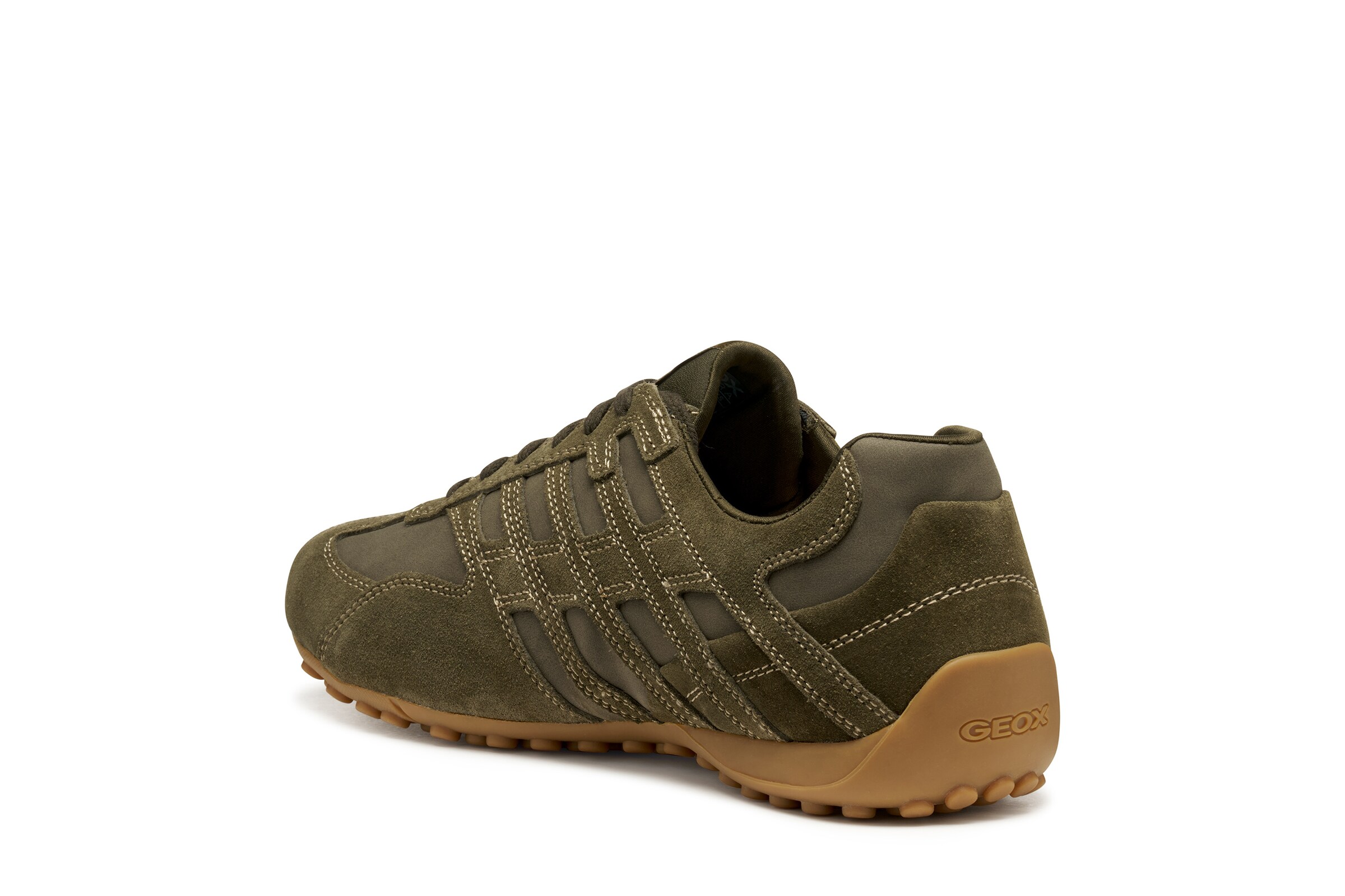 GEOX Platform trainers ' U Snake Original ' in Green