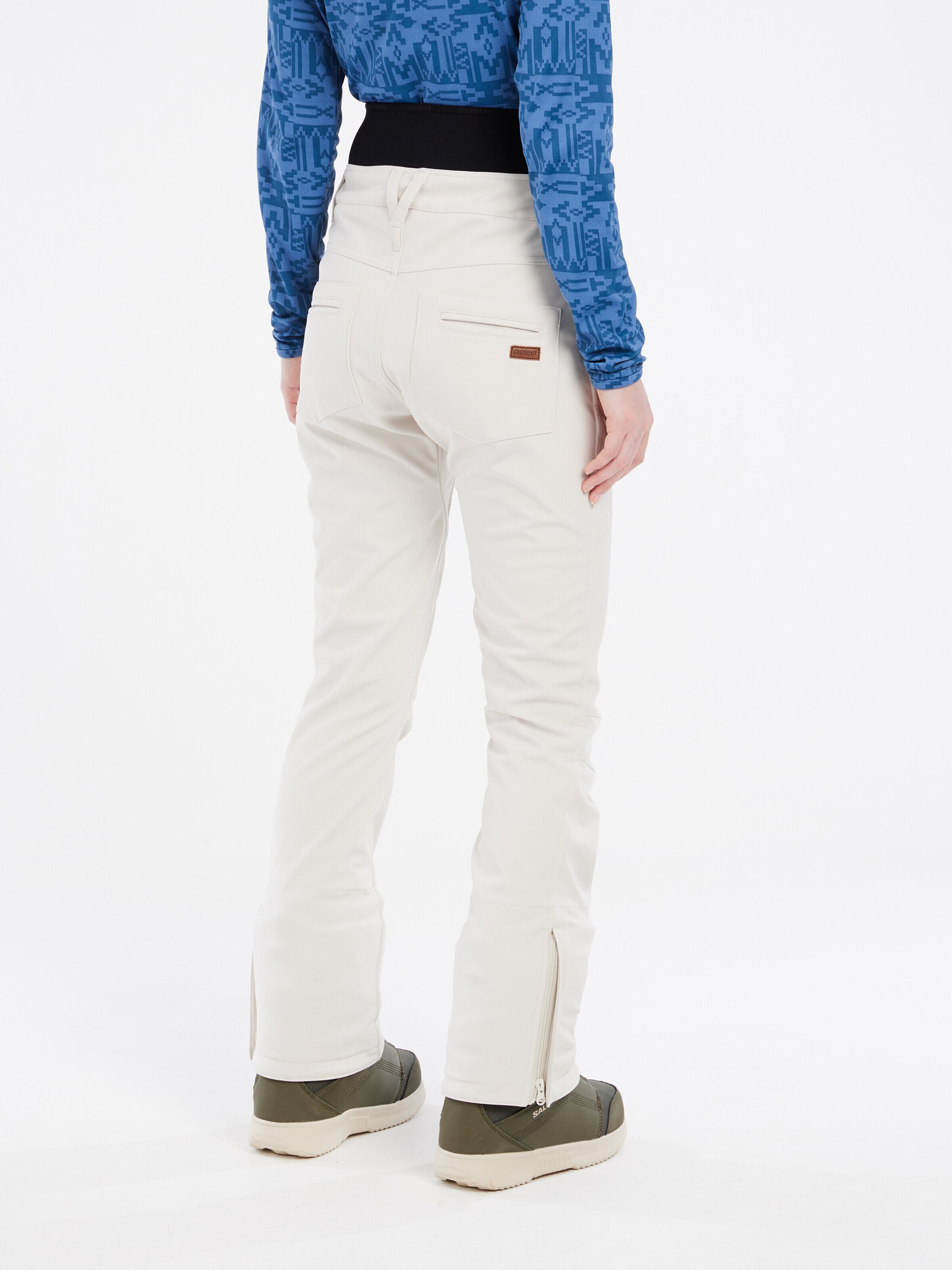 PROTEST Slim fit Workout Pants 'PRTLULLABYOS' in White