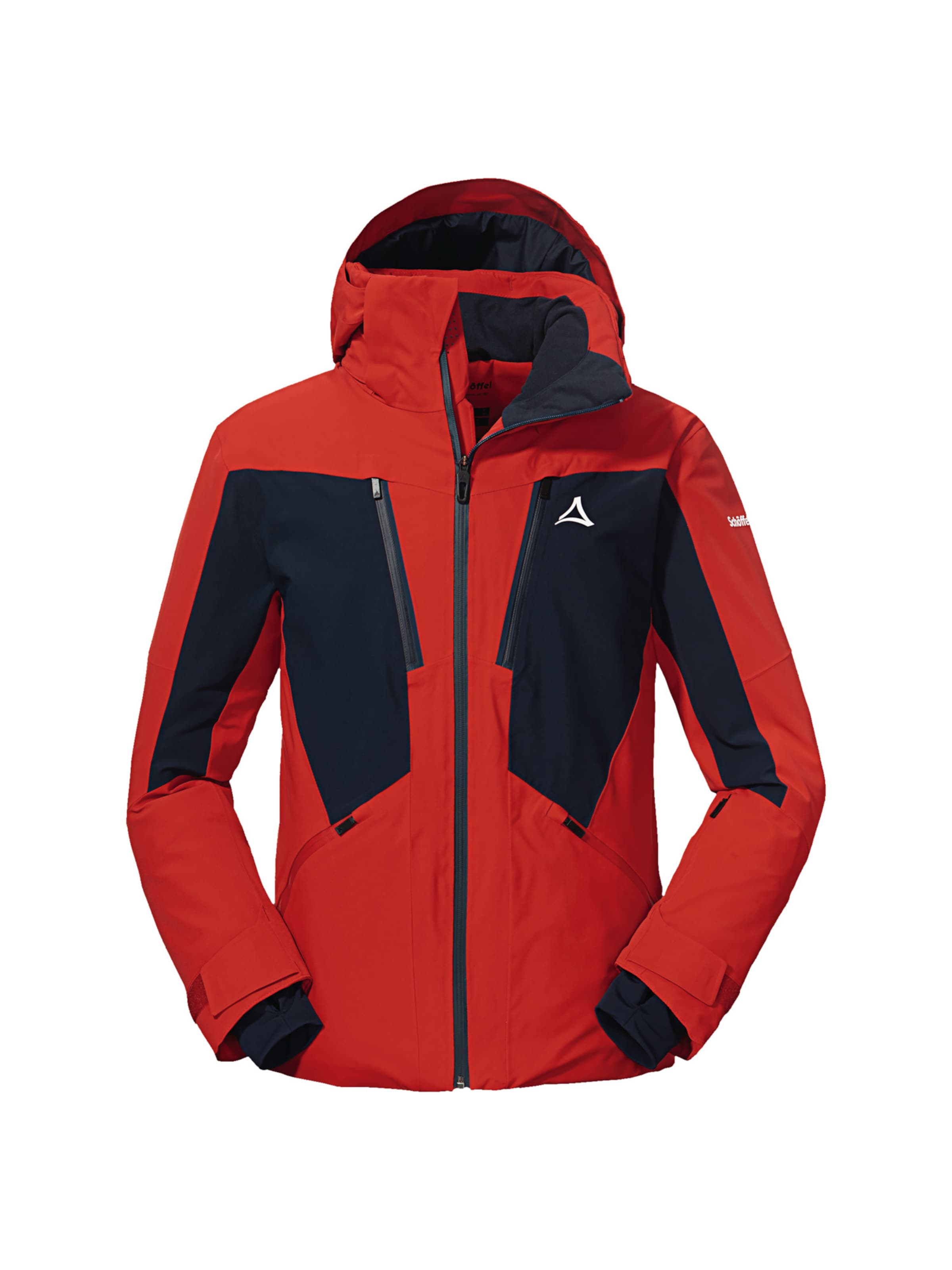 Giacca sportiva 'Piz Badus' di Schöffel in rosso: frontale