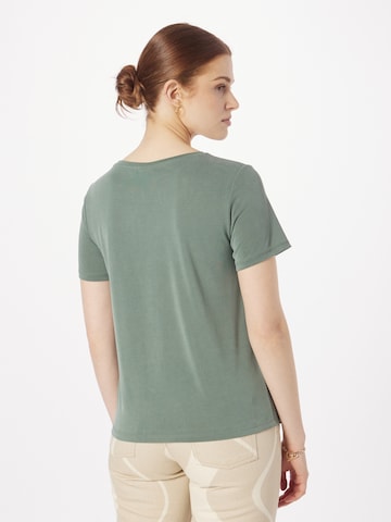 VILA Majica | zelena barva