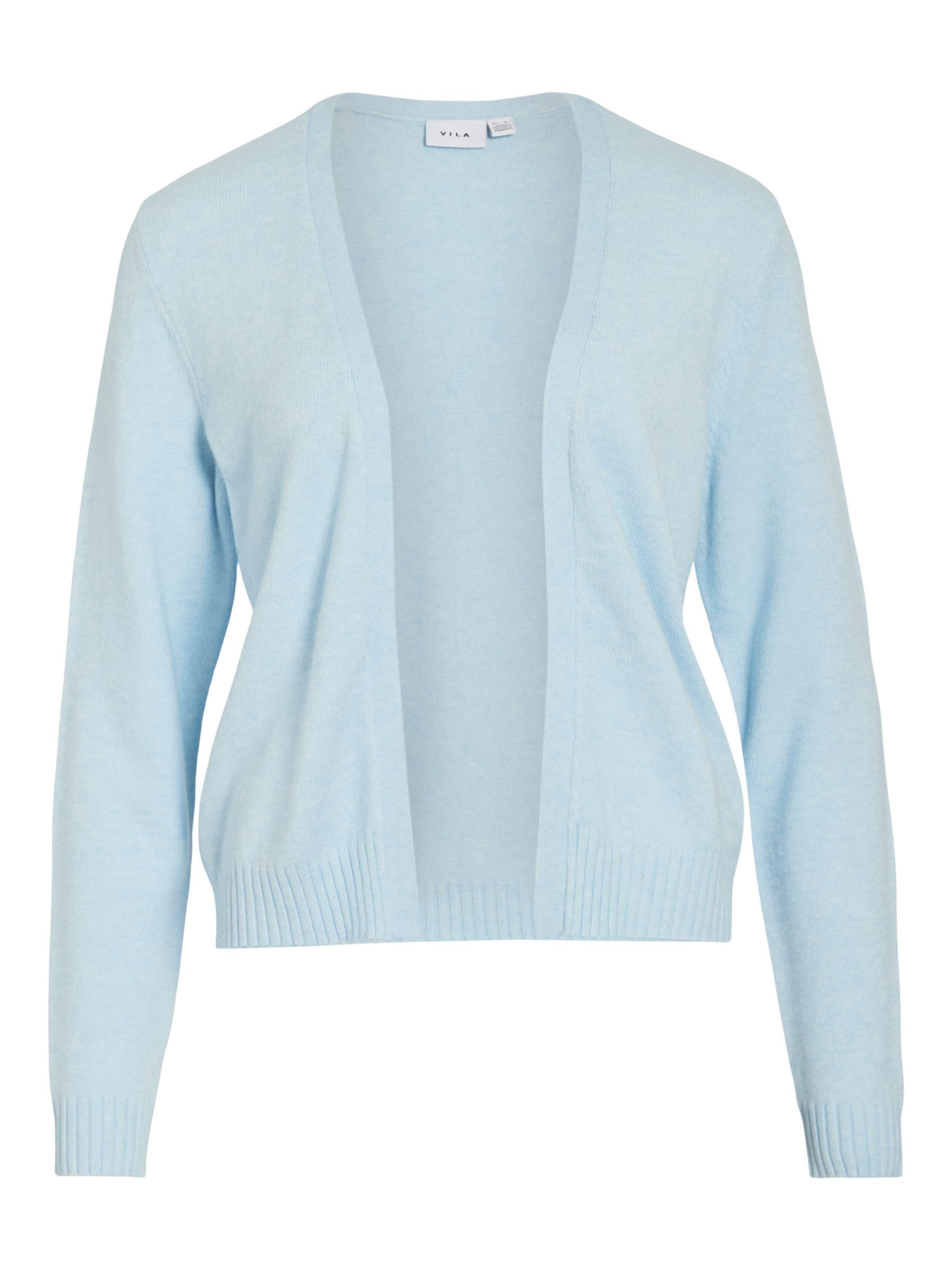 VILA Strickjacke 'VIRil' in hellblau, Produktansicht