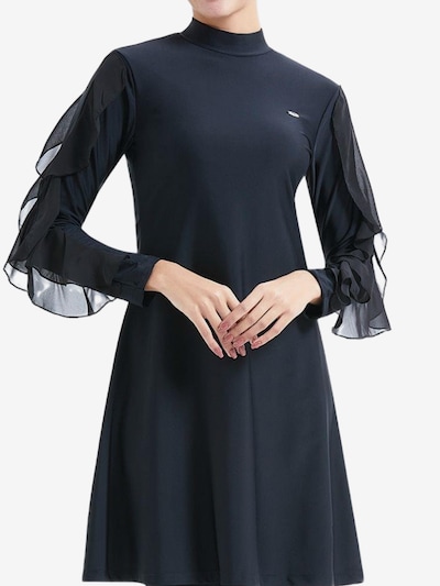 C&City Hijab Badeanzug in schwarz, Produktansicht
