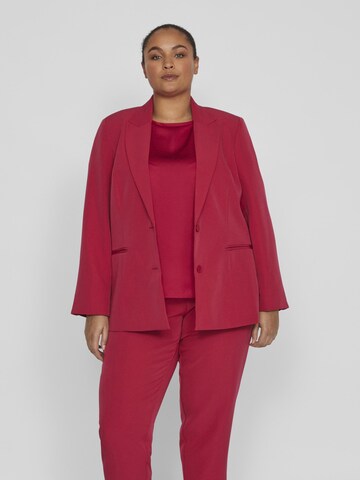 EVOKED Blazer in Red: front