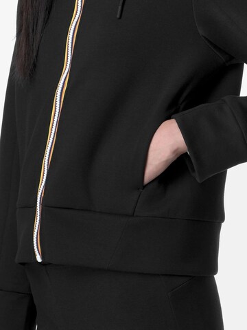 K-Way Sweatvest in Zwart