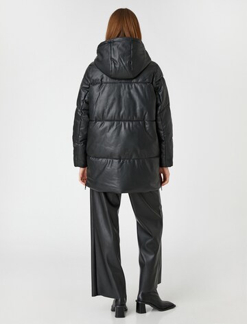 Koton Between-seasons coat in Black