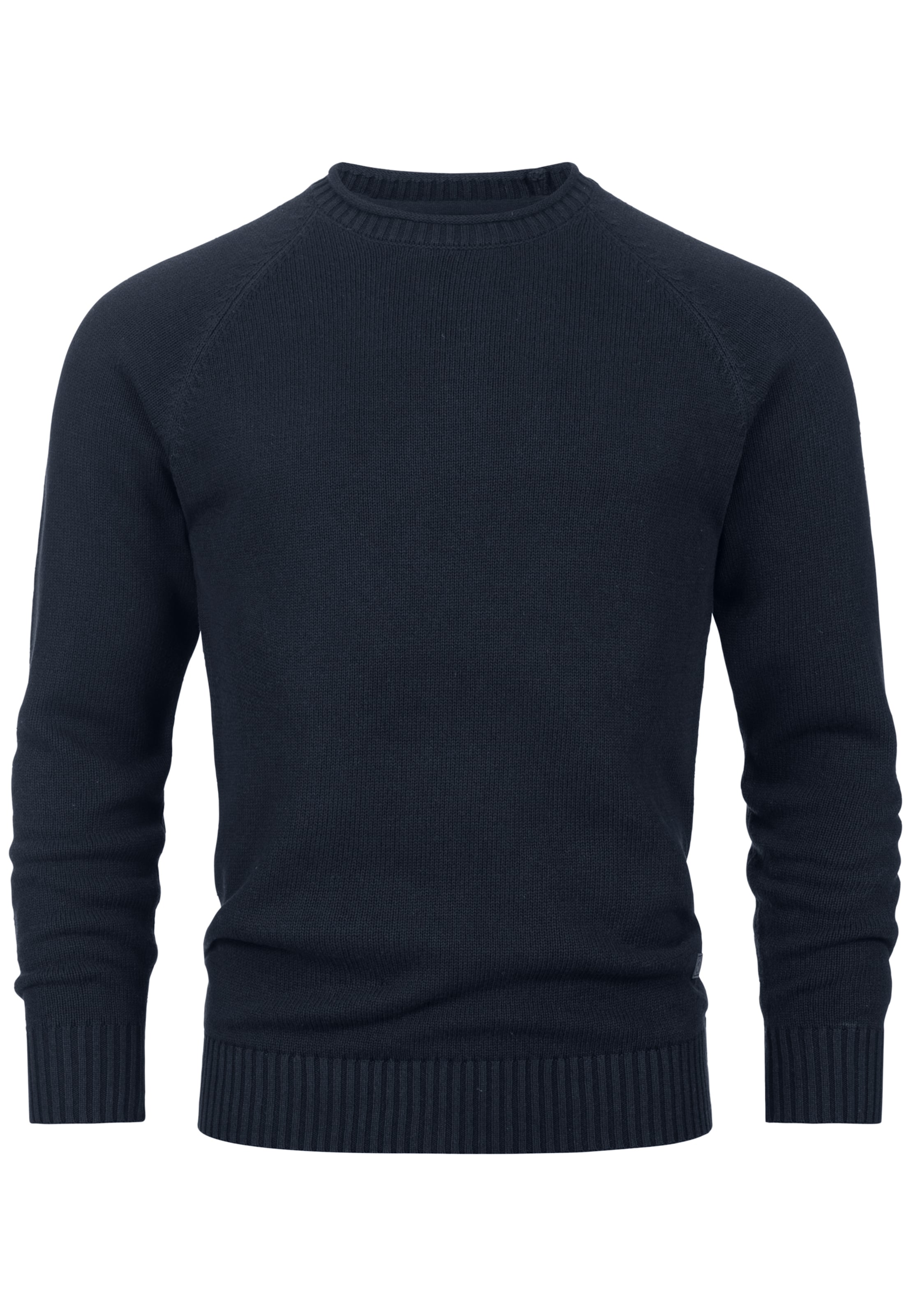 INDICODE JEANS Sweater 'Massum' in Blue: front