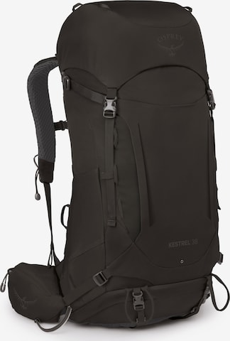 Osprey Sportrucksack 'Kestrel 38' in Schwarz