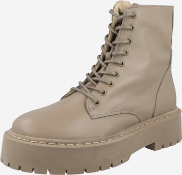 STEVE MADDEN - Botim com fivela 'Skylar' em cinzento: frente