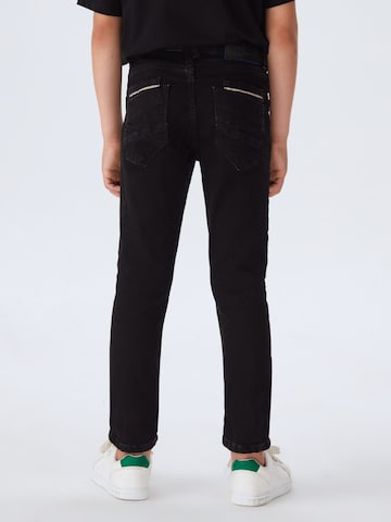 Coupe slim Jean 'Cooper' LTB en noir