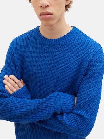 TOM TAILOR DENIM Pullover in Blau