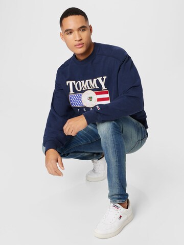 Tommy Jeans Sweatshirt i blå