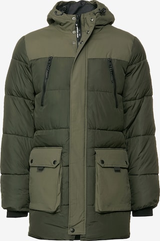 Street One MEN Winter Jacket in Green: front