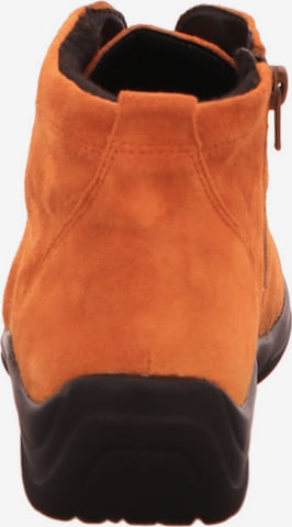 WALDLÄUFER Lace-Up Ankle Boots in Orange