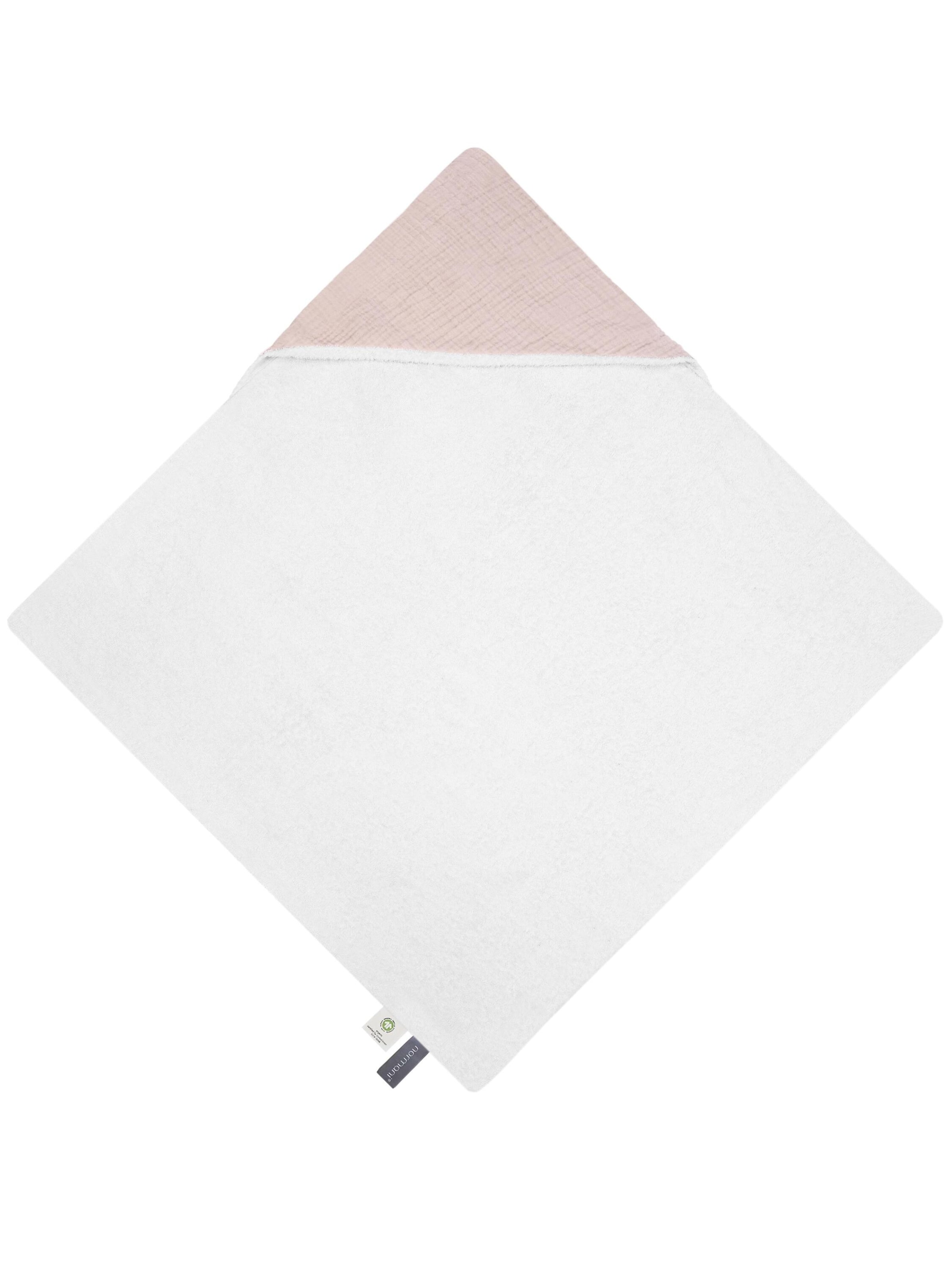 normani Tuch 'Musselin' in Weiß: Vorderseite