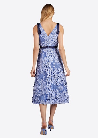 Robe de cocktail KLEO en bleu