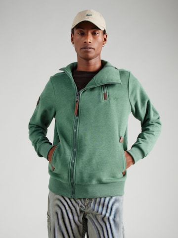 naketano Sweatjacke in Grün: Vorderseite