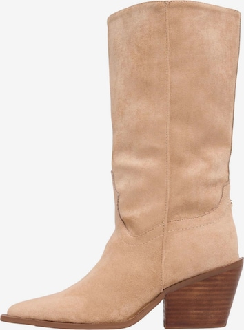 Bottes de cowboy Lipsy en beige : devant