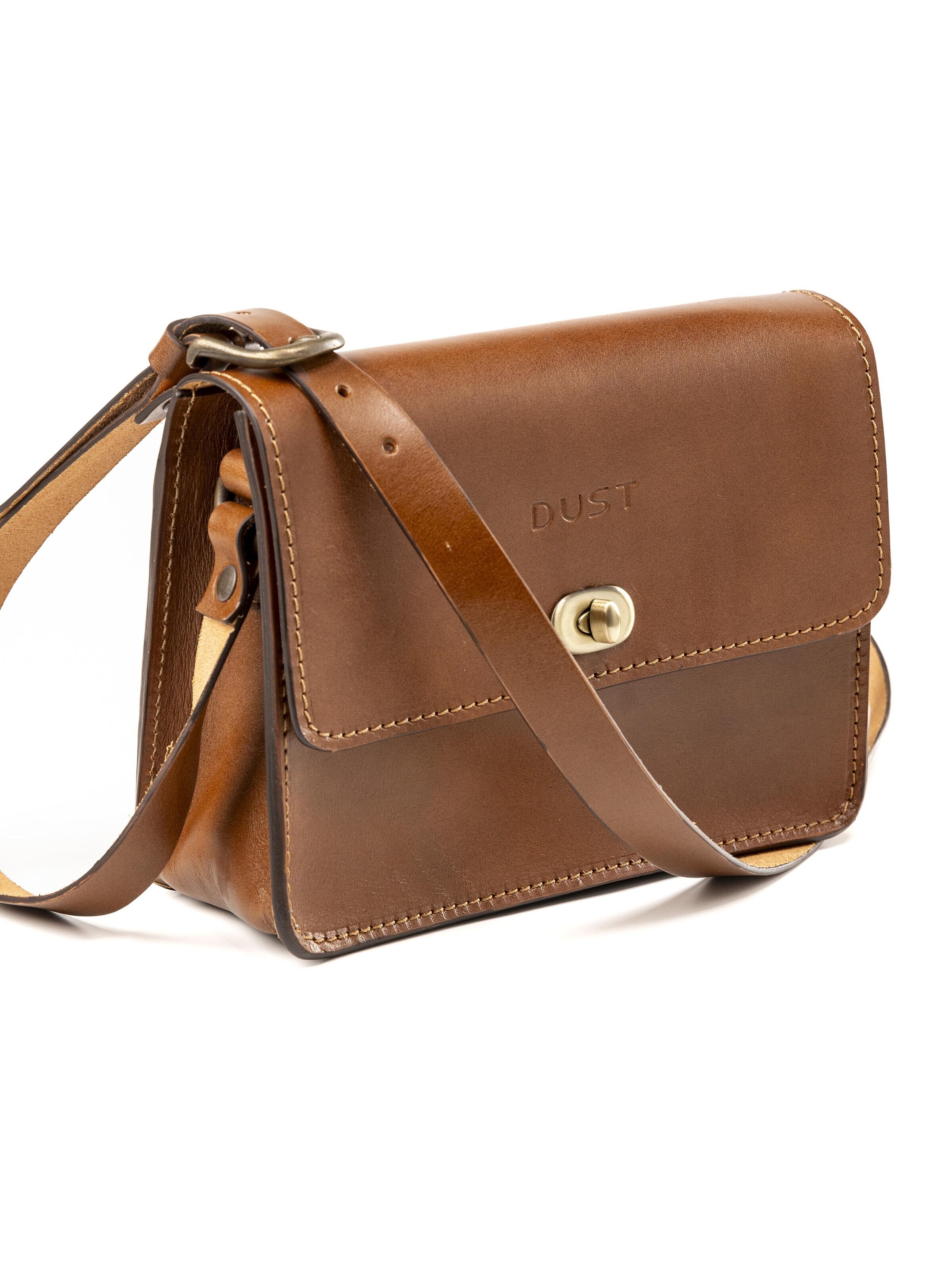 Sac à bandoulière 'Leather Crossbody Brown The Santa Fe Collection' THE DUST COMPANY en marron