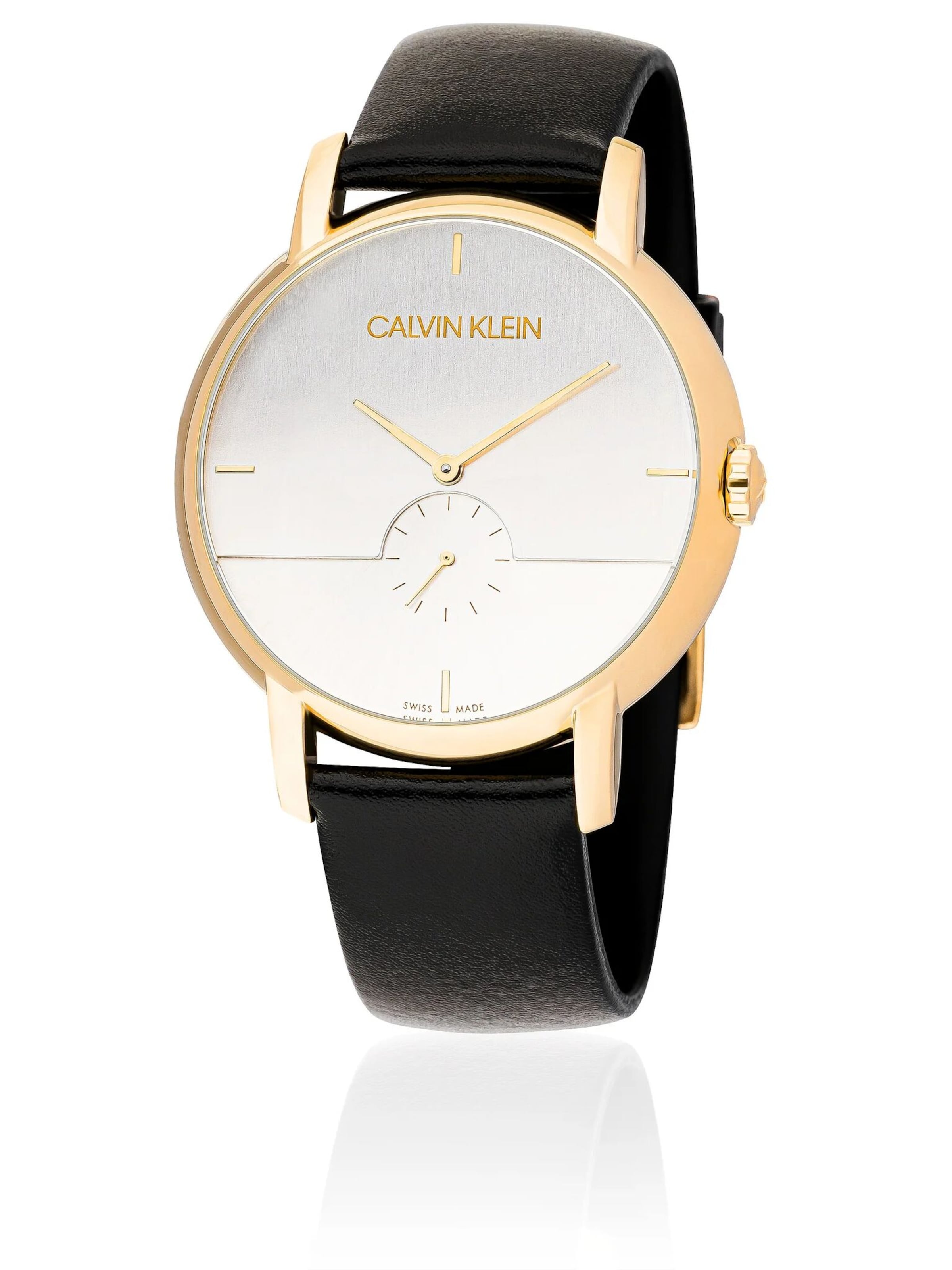 Calvin Klein - Uhren Quarzuhr in Schwarz: Vorderseite