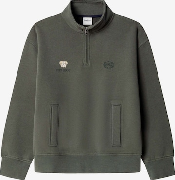 Pepe Jeans - Sudadera 'Dustine' en verde: frente