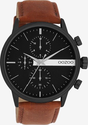 OOZOO Uhr in Braun: predná strana