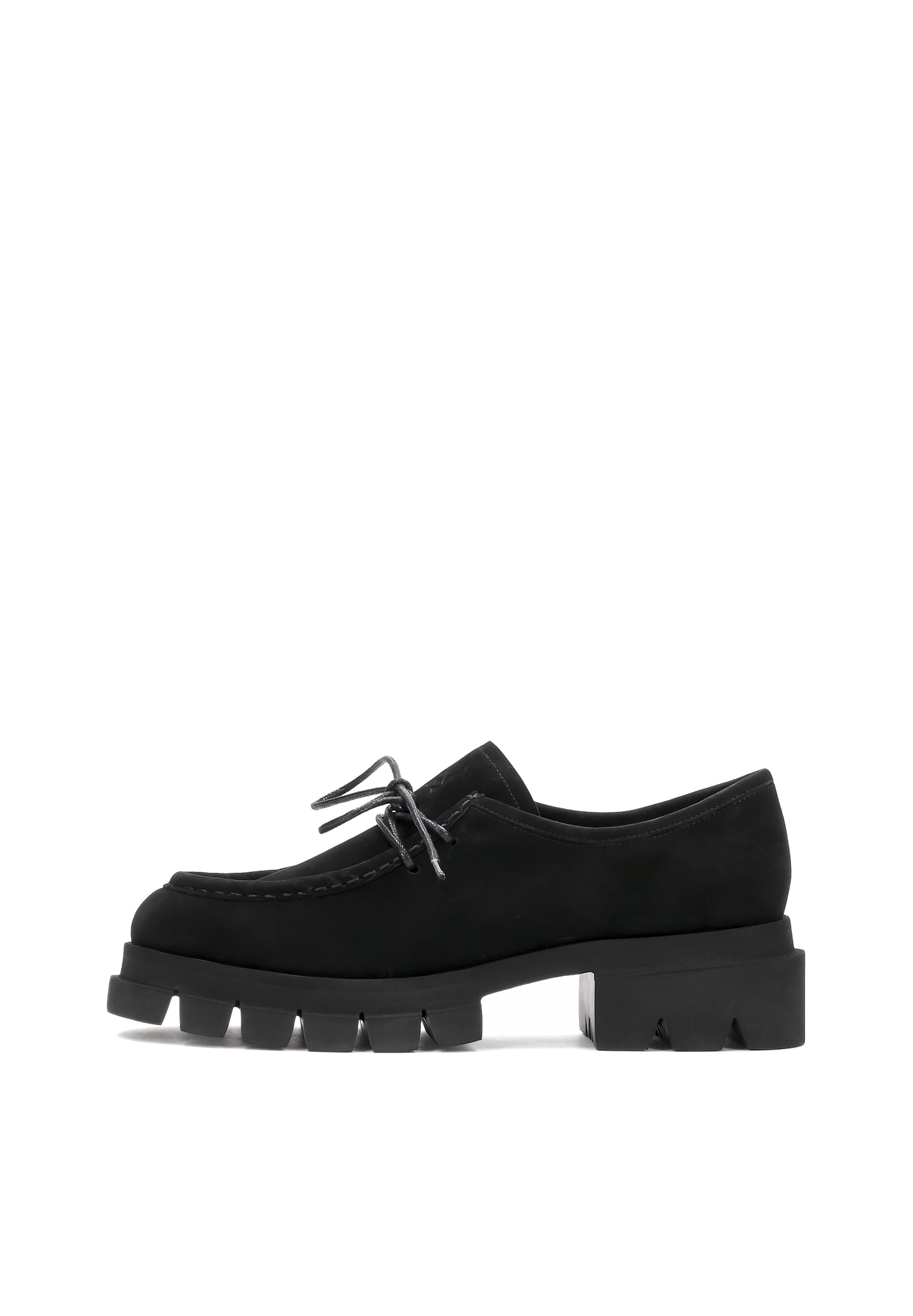 Chaussure à lacets Kazar en noir : devant