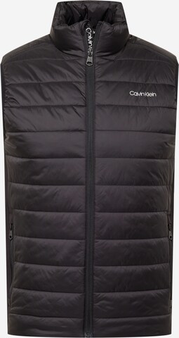 Calvin Klein Vest 'ESSENTIAL SIDE LOGO VEST' in Black: front