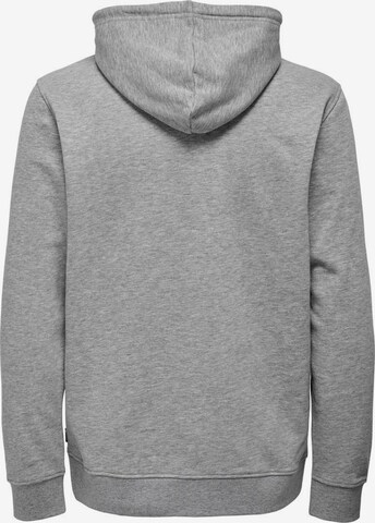 Sweat-shirt Only & Sons en gris