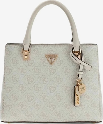 Borsa a mano di GUESS in beige: frontale