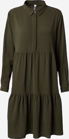 JDY - Vestido camisero 'PIPER' en verde: frente