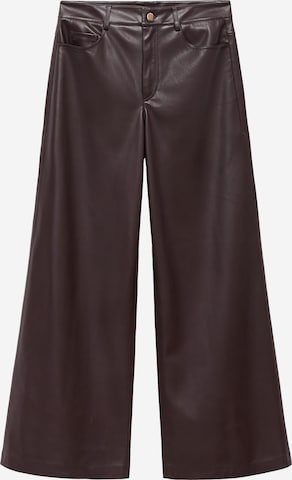 MANGO Normalny krój Spodnie 'LIMA' w kolorze czerwony: przód