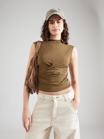 Haut 'Edda' studioselect en beige : devant