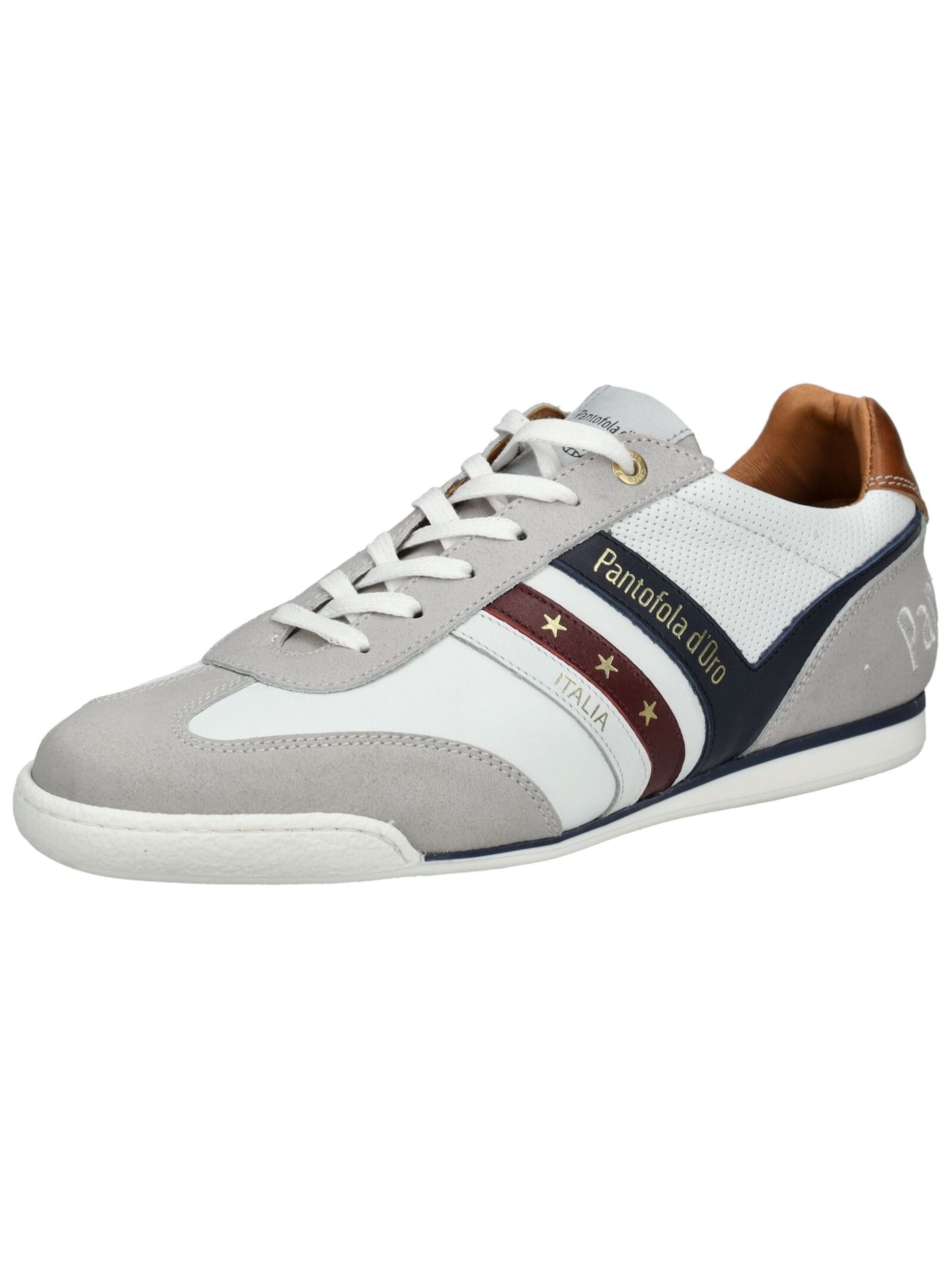Baskets basses PANTOFOLA D'ORO en blanc : devant